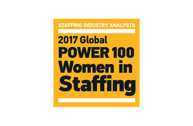 Global Power 100 - Women in Staffing List
