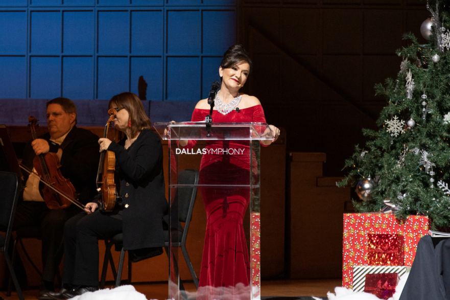 Pinnacle Group Chairman and CEO Nina Vaca at the Dallas Symphony